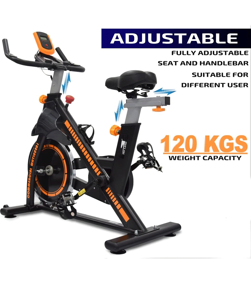 Home Use Spin bike EM-1560-Orange Color