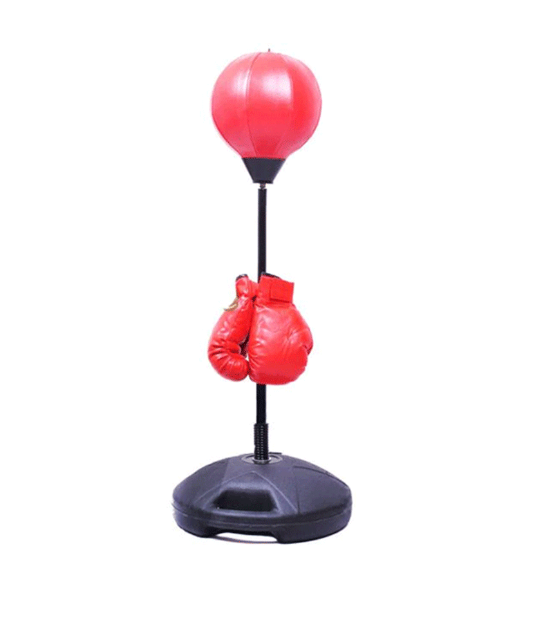 Kids Authority Children Boxing Set - Punching Bag With Gloves And Adjustable 80-110cm (32-43inch) Stand