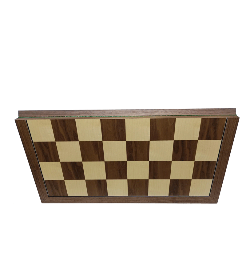 CHESS DELUXE WALNUT (FOLDING)