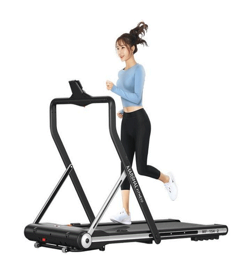 DC 3.0HP Motorized Treadmill with LED Display Screen - Max User Weight: 110KG MF-154-2