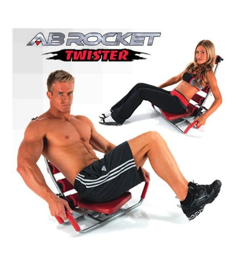 Ab Rocket Twister Abdominal Trainer-Red